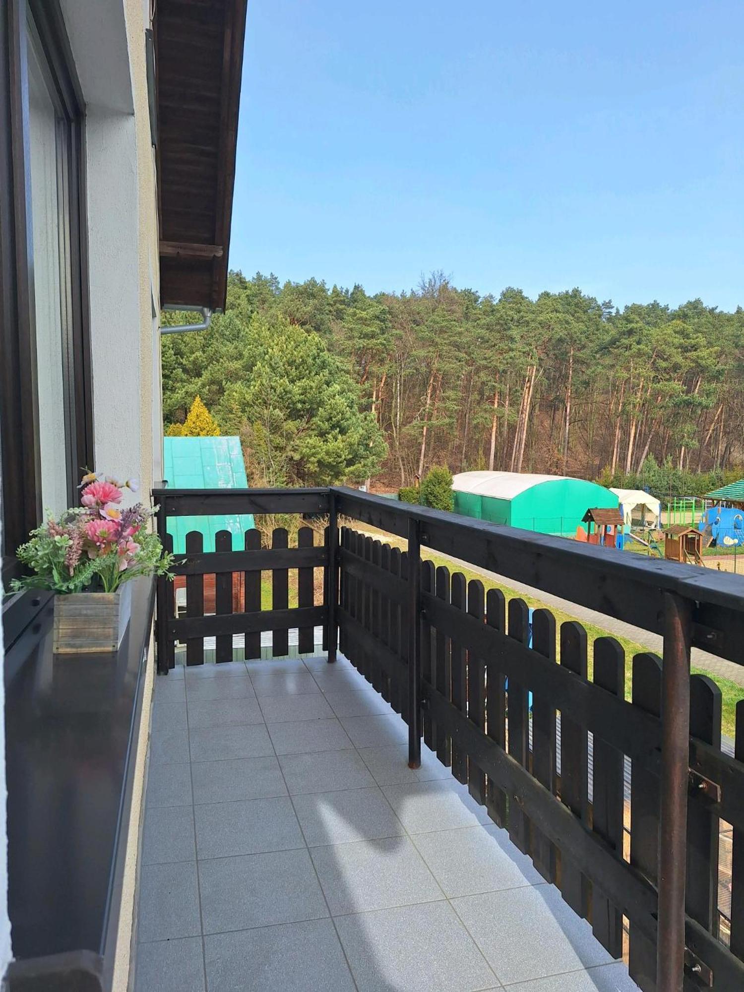 Lesne Zacisze Hotel Mikoszewo Buitenkant foto