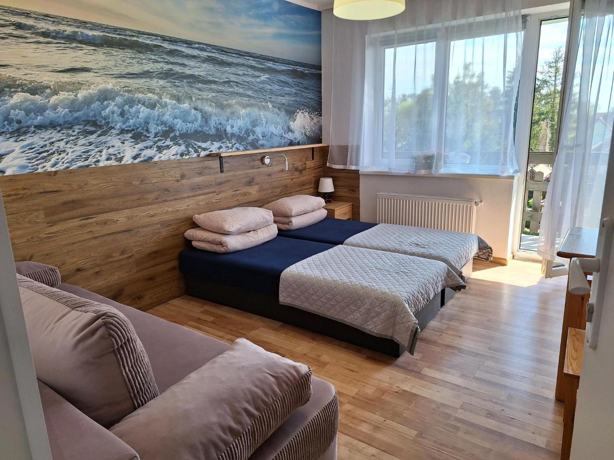 Lesne Zacisze Hotel Mikoszewo Buitenkant foto